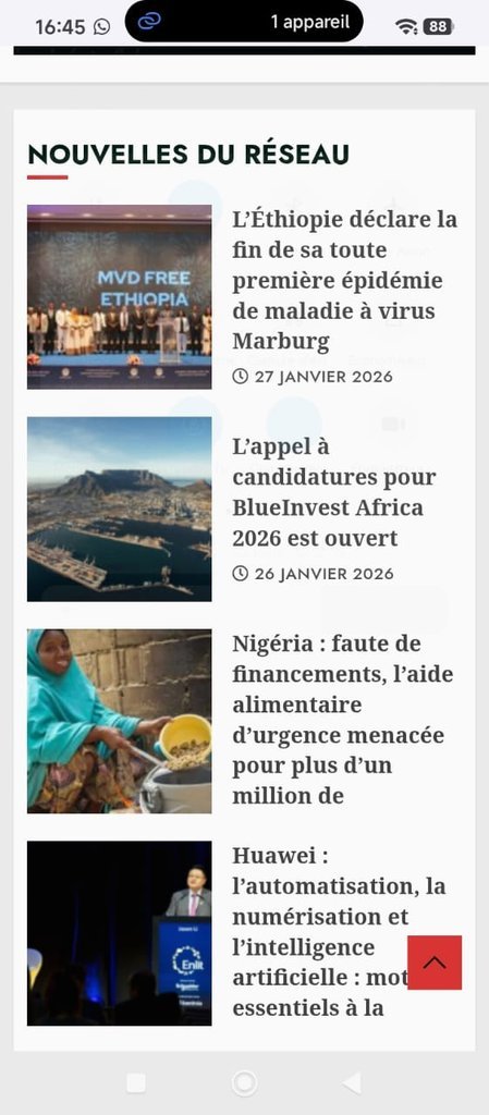Screenshot of the 225 Business website