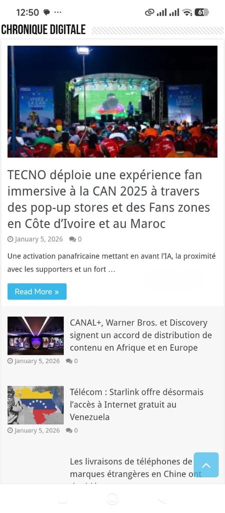 Screenshot of the Aboukam website