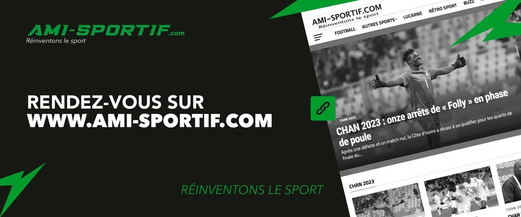 Screenshot of the Amis Sportif website