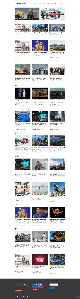 Screenshot of the Estonian World website