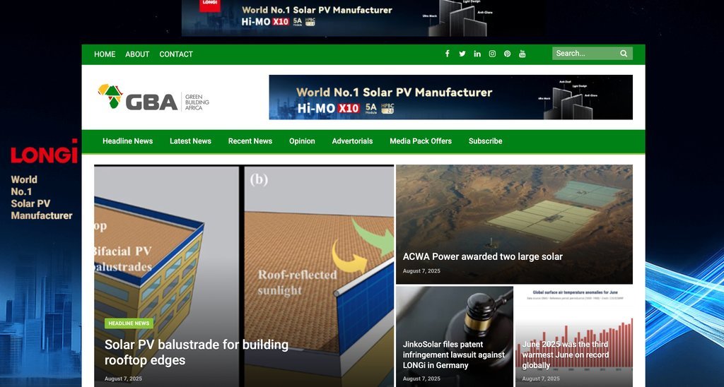 Screenshot of the GBA Digital Media Pty Ltd website
