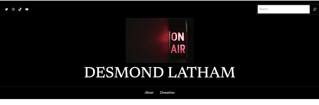 Screenshot of the History of South Africa podcast website