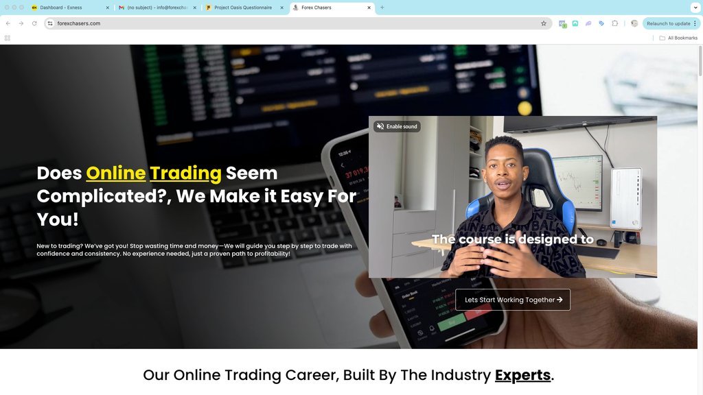 Screenshot of the Lesiba Mothupi website