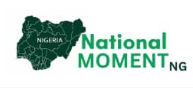 Screenshot of the National Moment website