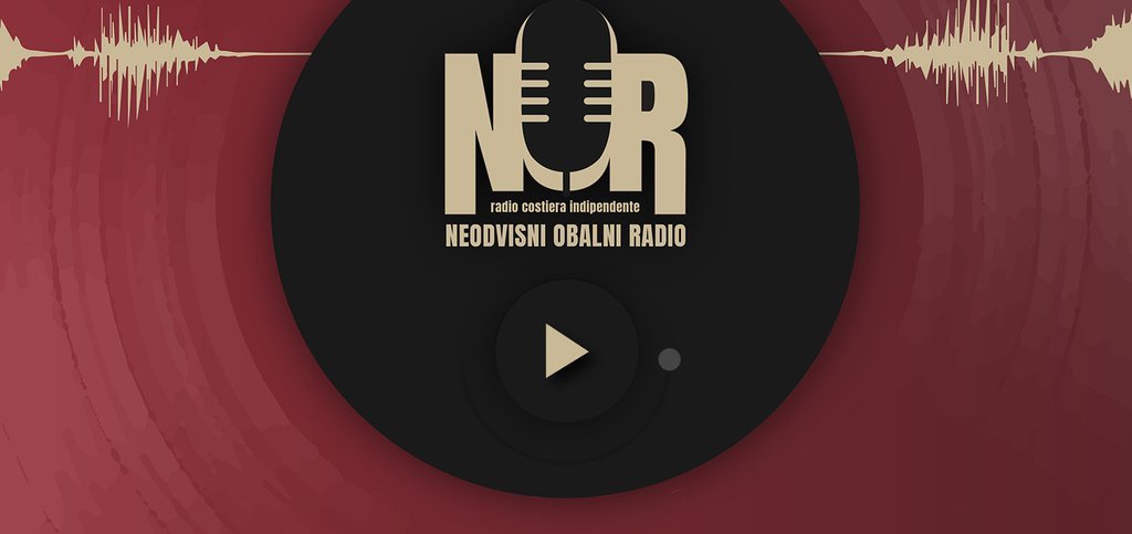 Screenshot of the NORadio website