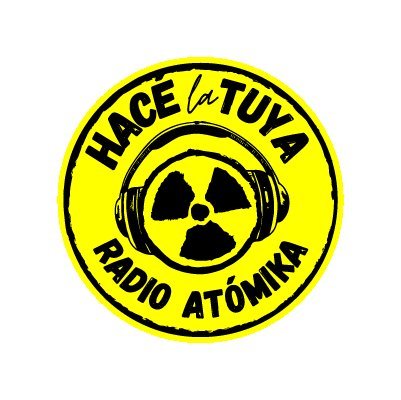 Screenshot of the Radio Atomika website
