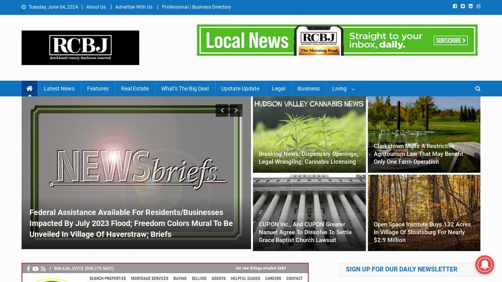 Rockland County Business Journal Media Directory Project Oasis