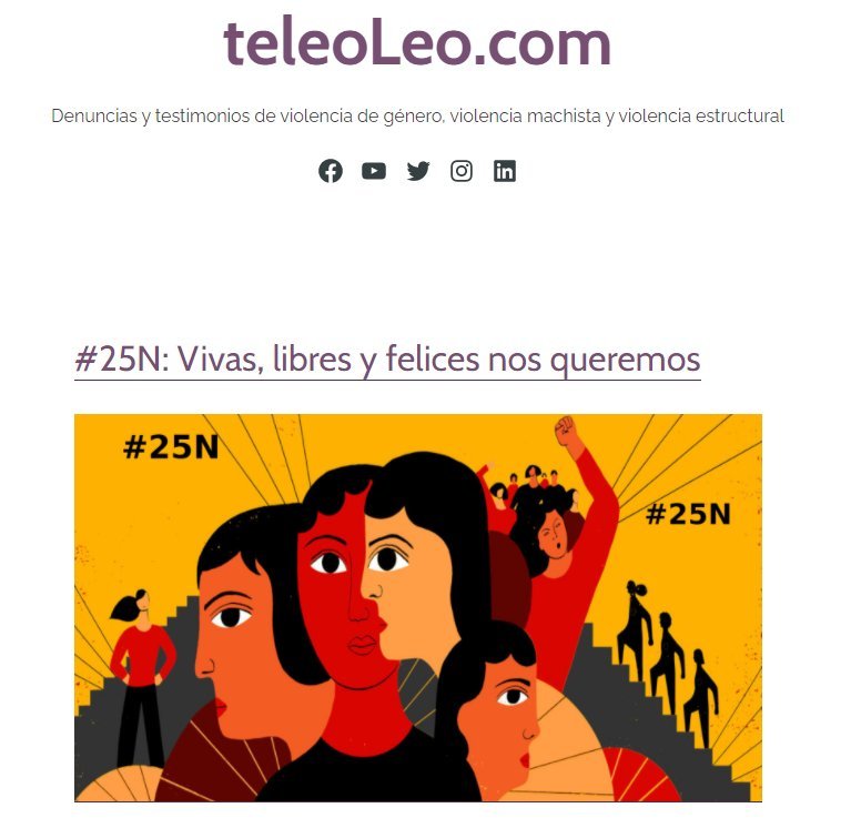 Screenshot of the Teleoleo.Com website